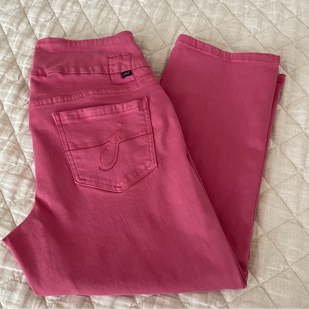 Jag Jeans Petite Echo Cropped Pull On Jean_Blossom Size- 6P